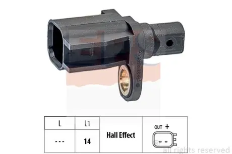Датчик ABS EPS 1.960.186