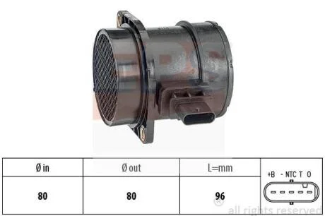 Витратомір повітря EPS 1.991.376