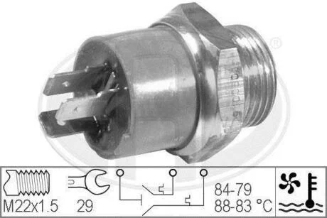 Датчик вмикання вентилятору ERA 330267