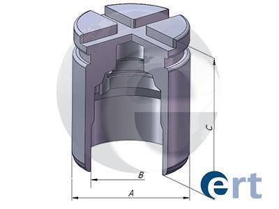 Поршень, корпус скоби гальма ERT 151357C