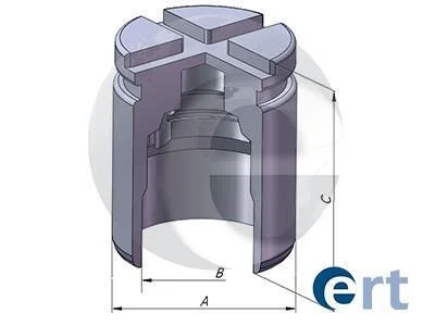 Поршень, корпус скоби гальма ERT 151357C