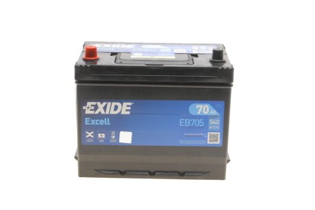 Стартерна батарея (акумулятор) EXIDE EB705