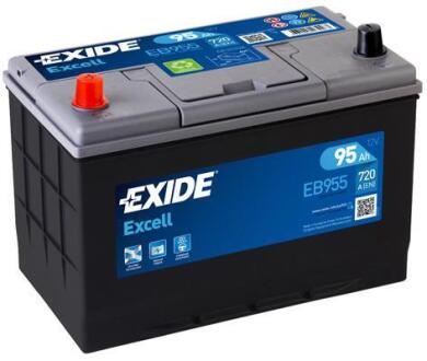 Стартерна батарея (акумулятор) EXIDE EB955