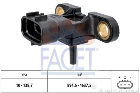 Датчик тиску наддуву Toyota Verso s 1.33 (nsp120_) (10-16) (10.3213) FACET 103213