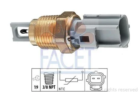 Датчик температури повітря Ford Tourneo connect 1.8 tdci (02-13) (10.4004) FACET 104004