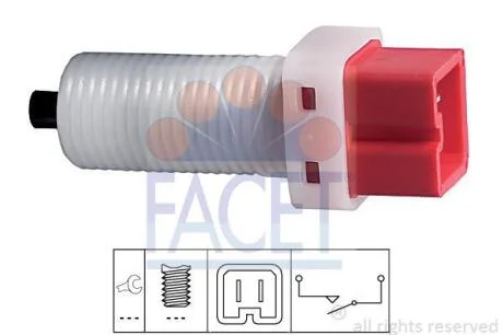 Датчик стоп-сигналу Peugeot 406 1.6 (95-04) (7.1191) FACET 71191
