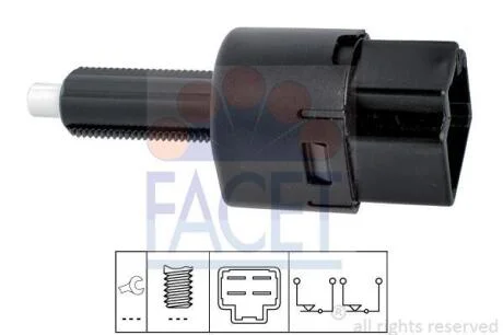 Датчик стоп-сигналу Micra 03-10/ Navara 05-/Primera 02-/ X-Trail 01- (7.1202) FACET 71202