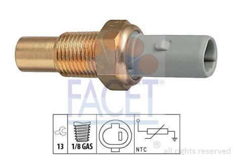Датчик температури Toyota Land Cruiser 100 4.7 (uzj100_) (98-07) (7.3184) FACET 73184