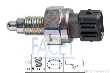 Датчик заднього ходу T4 90-03/Caddy II 95-04/Golf -02 (7.6125) FACET 76125
