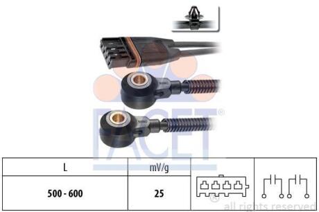 Датчик детонації Bmw 3 325 i (07-13) (9.3193) FACET 93193