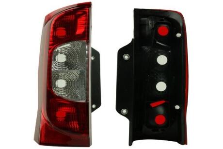 Ліхтар лівий без плати Fiat Fiorino (07-) FAST FT86381