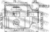 ШРУС FEBEST 0811-1002 (фото 2)