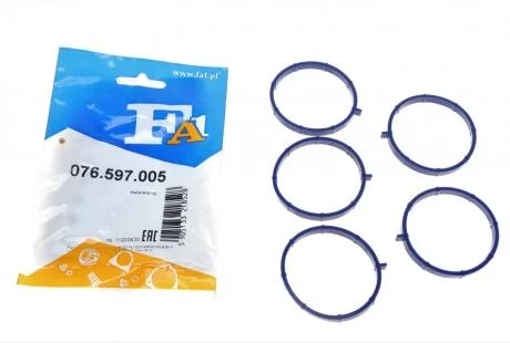 Прокладка патрубка інтеркулера FA1 Fischer Automotive One (FA1) 076.597.005