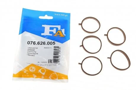 Прокладка патрубка інтеркуллера FA1 Fischer Automotive One (FA1) 076.626.005