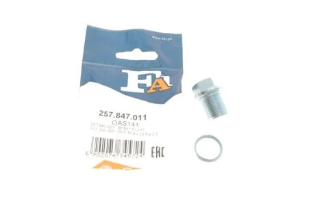 Пробка піддону + ущільнювач FA1 Fischer Automotive One (FA1) 257.847.011