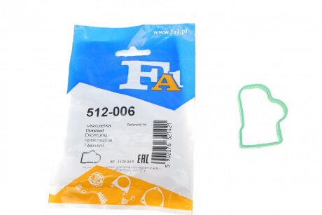 Прокладка впускний колектор 1 шт OPEL Z10XEP/Z14XEP (4) (Fischer) Fischer Automotive One (FA1) 512-006