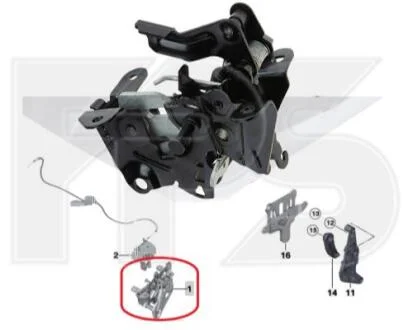 Кріплення металеве FPS FP 1420 286