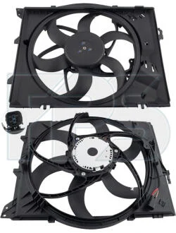 Вентилятор радіатора (в зборі) FPS FP 14 W139