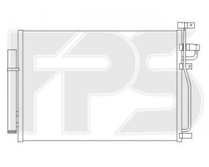 Конденсатор кондиціонера FPS FP 17 K112