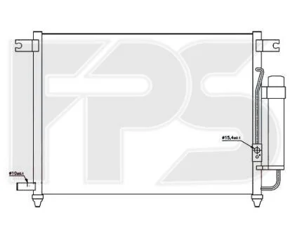 Конденсатор кондиціонера FPS FP 17 K336