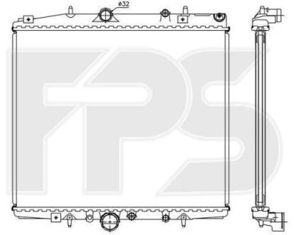Радіатор охолодження FPS FP 20 A310