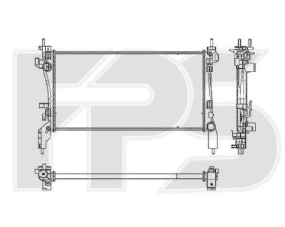 Радіатор охолодження FPS FP 26 A69