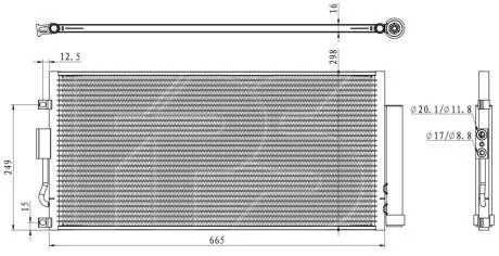 Конденсатор кондиціонера FPS FP 26 K450