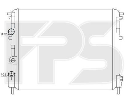 Радіатор охолодження FPS FP 27 A391