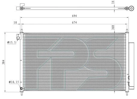 Конденсатор кондиціонера FPS FP 29 K302