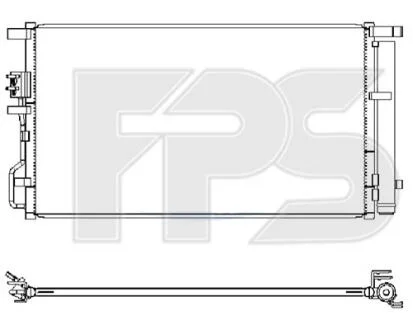 Конденсатор кондиціонера FPS FP 32 K357