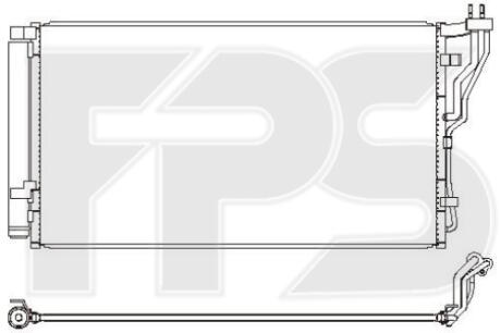 Конденсатор кондиціонера FPS FP 32 K772
