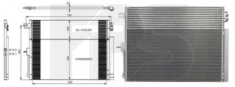 Конденсатор кондиціонера FPS FP 38 K312