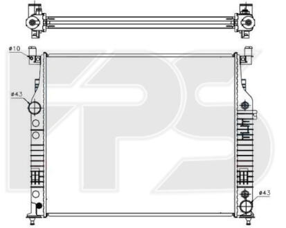 Радіатор охолодження FPS FP 46 A51
