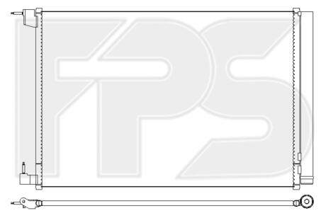 Конденсатор кондиціонера FPS FP 46 K422