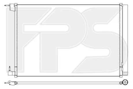 Конденсатор кондиціонера FPS FP 46 K422