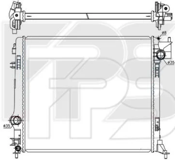 Радіатор охолодження FPS FP 50 A269
