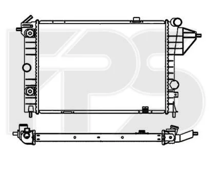 Радіатор охолодження FPS FP 52 A285