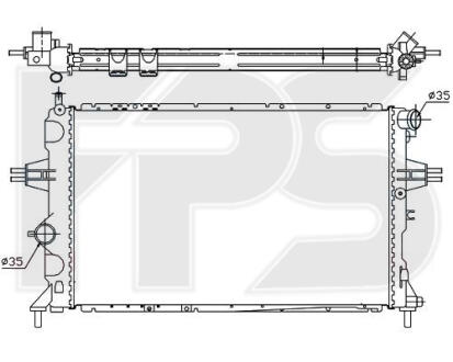 Радіатор охолодження FPS FP 52 A289