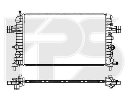 Радіатор охолодження FPS FP 52 A305