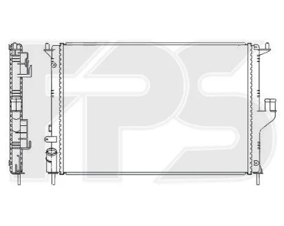 Радіатор охолодження FPS FP 56 A137