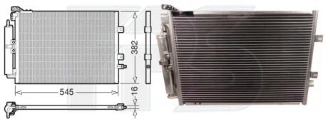 Конденсатор кондиціонера FPS FP 56 K483