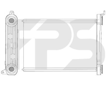Радіатор пічки FPS FP 56 N155