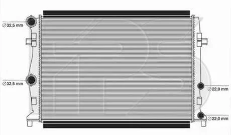 Радіатор охолодження FPS FP 62 A844