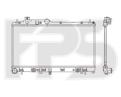 Радіатор охолодження FPS FP 67 A376