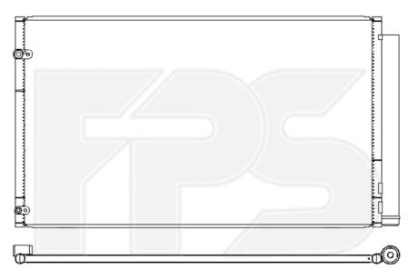 Конденсатор кондиціонера FPS FP 70 K972