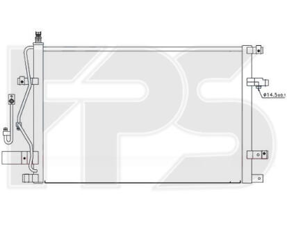Конденсатор кондиціонера FPS FP 72 K218