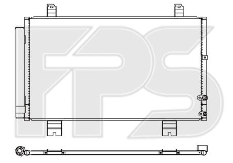 Конденсатор кондиціонера FPS FP 81 K393