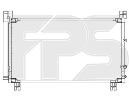 Конденсатор кондиціонера FPS FP 81 K395