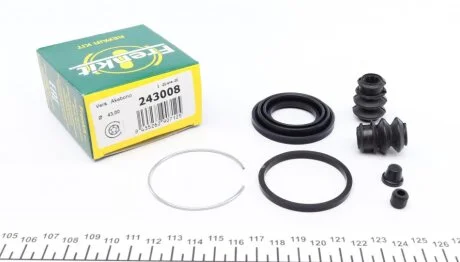 Ремкомплект супорту заднього Mitsubishi Pajero 90- (d=43mm)(Akebono) FRENKIT 243008