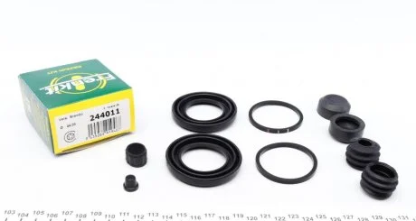 Ремкомплект гальмівного супорту IVECO DAILY II 29,35,50,65, DAILY III 50 RENAULT MASCOTT FRENKIT 244011